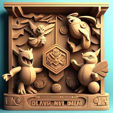 3D model Old Rivals New Tricks Pokmon Contest Tatsunami Tourname (STL)